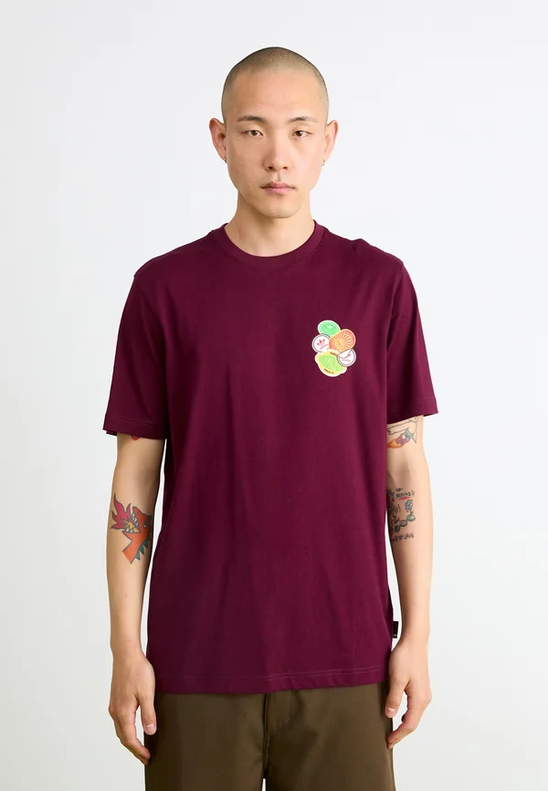 GRAPHIC  - T-Shirt print - maroon