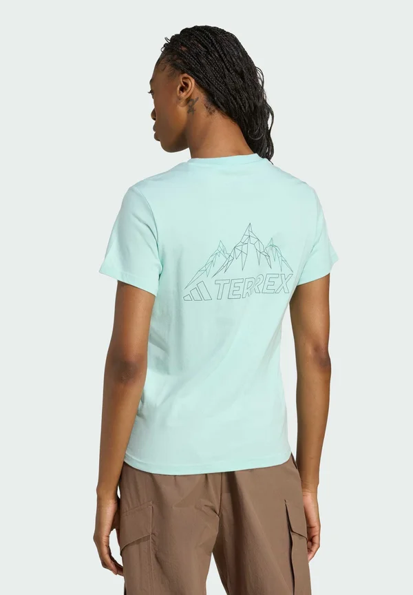 GRAPHIC - T-Shirt print - semi flash aqua