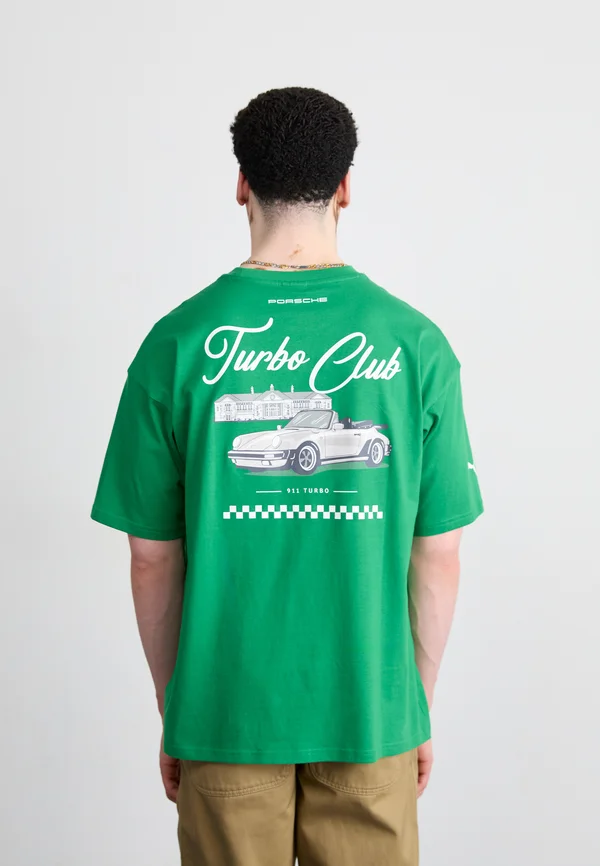 GRAPHIC TEE - T-Shirt print - archive green