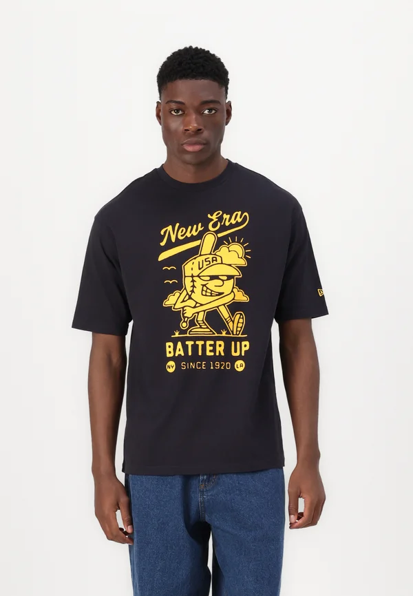 GRAPHIC TEE - T-Shirt print - dark blue