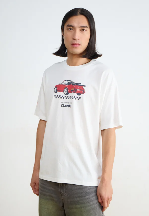 GRAPHIC TEE - T-Shirt print - white