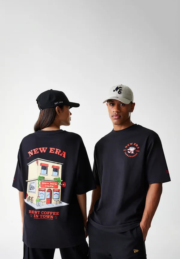 GRAPHIC TEE UNISEX - T-Shirt print - black