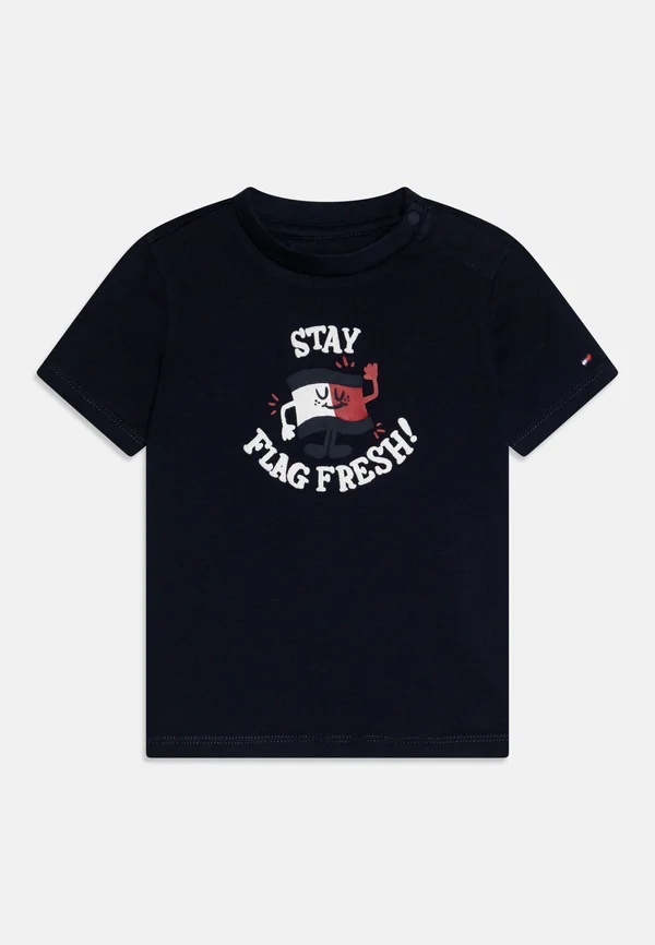 GRAPHIC TEE UNISEX - T-Shirt print - dark night navy