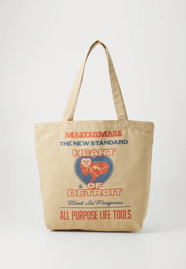 GRAPHIC TOTE UNISEX - Shopping Bag - dusty brown