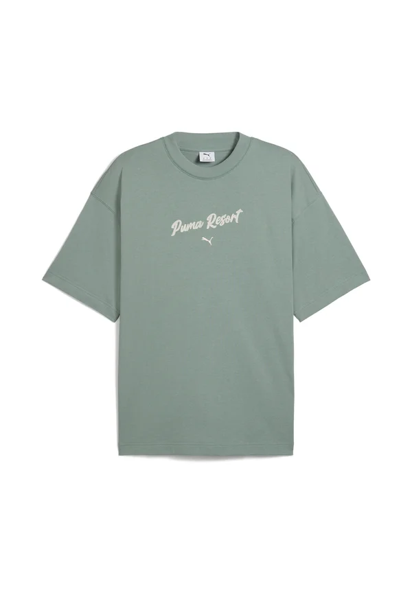 GRAPHIC UNISEX - T-Shirt print - green moon