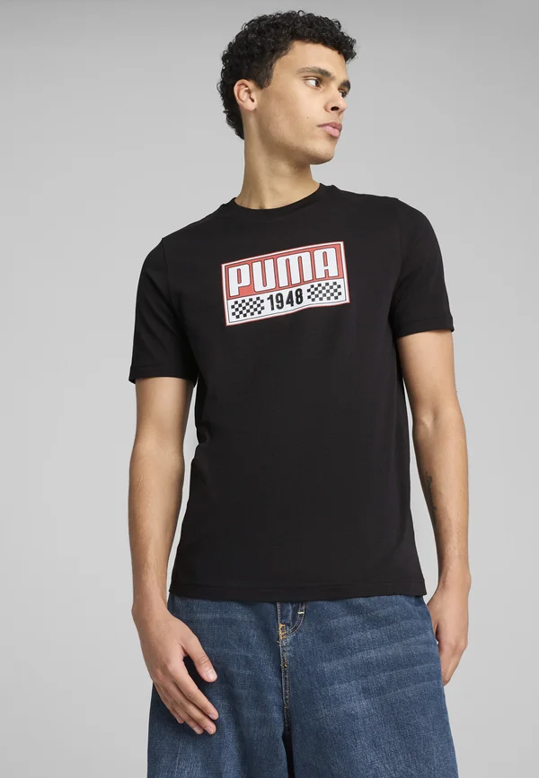 GRAPHICS MOTO - T-Shirt print - black