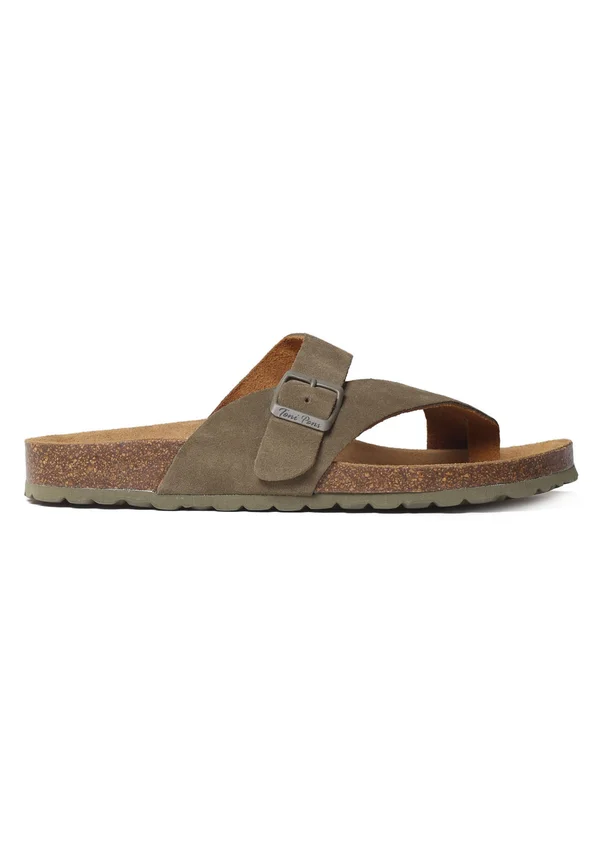 GRAZ QT - Pantolette flach - army