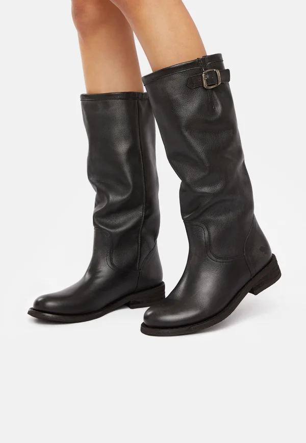 GREDO - Stiefel - lavado black