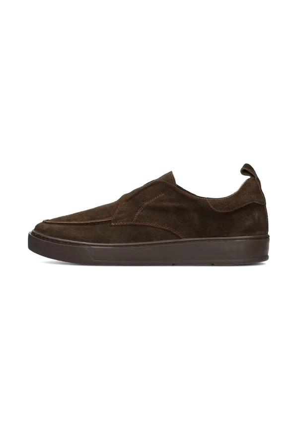 GREGORY - Slipper - dark bruin