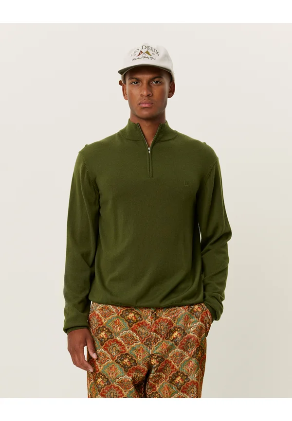 GREYSON HALF ZIP  - Strickpullover - green