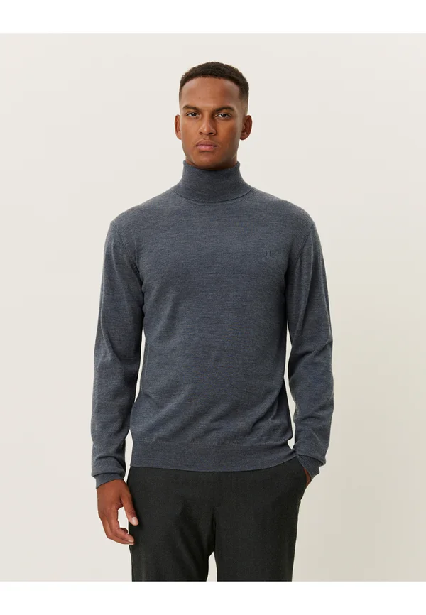 GREYSON ROLLNECK - Strickpullover - dark grey