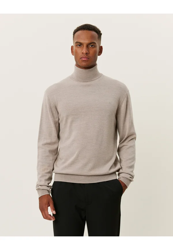 GREYSON ROLLNECK - Strickpullover - sand