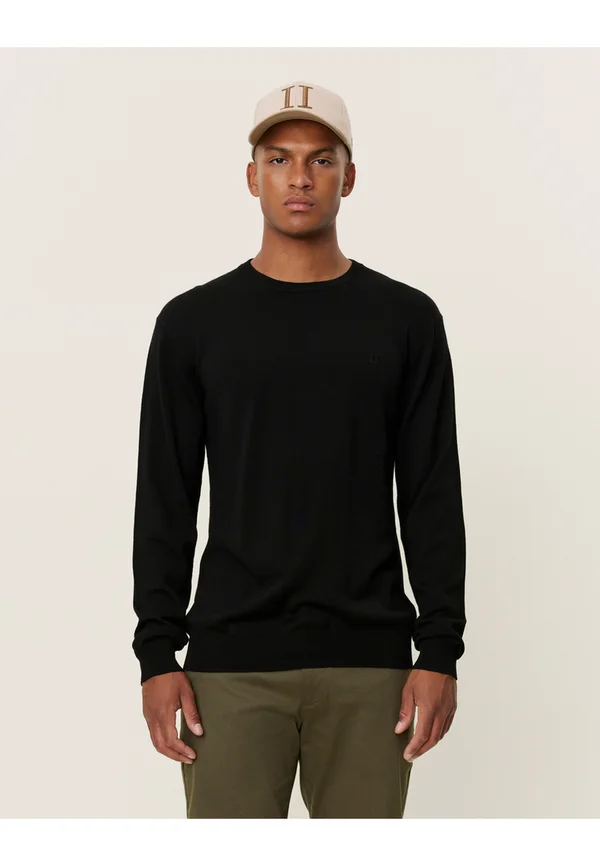 GREYSON - Strickpullover - black