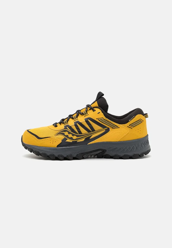 GRID PEAK UNISEX - Sneaker low - mustard/black