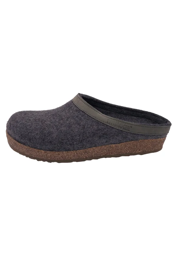 GRIZZLY TORBEN - Pantolette flach - anthrazit