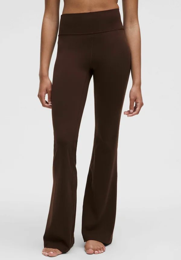 Groove Nulu™ High-Rise Flared Regular - Stoffhose - lava cake
