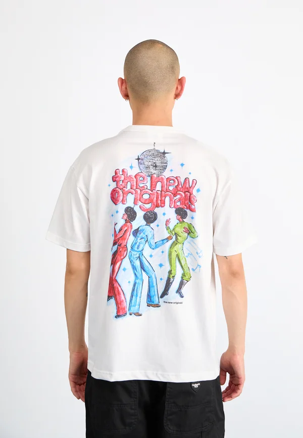 GROOVE TEE - T-Shirt print - white