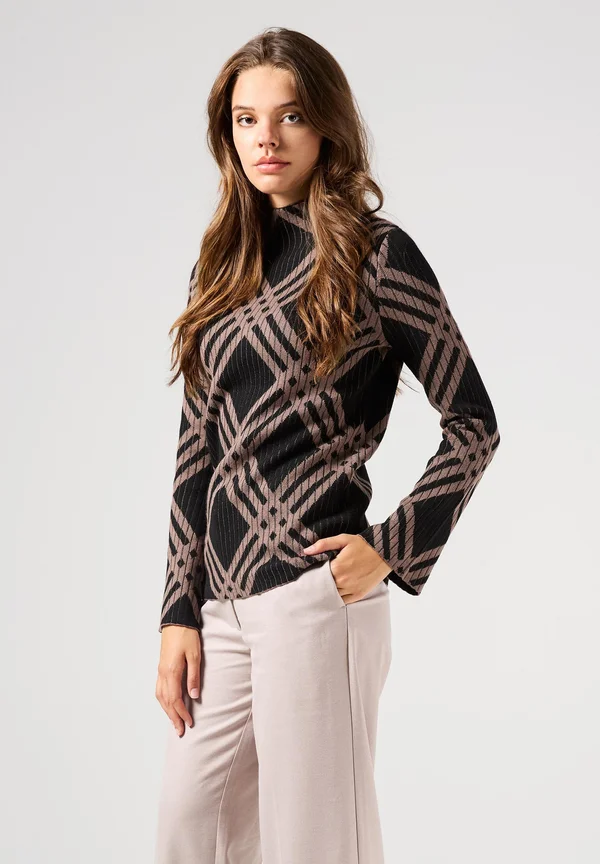 GROOVY KIND OF DAY  - Strickpullover - dark brown