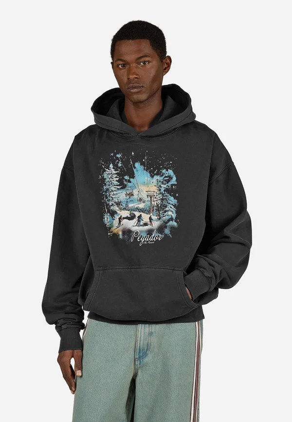 GROSETTO - Kapuzenpullover - vintage black