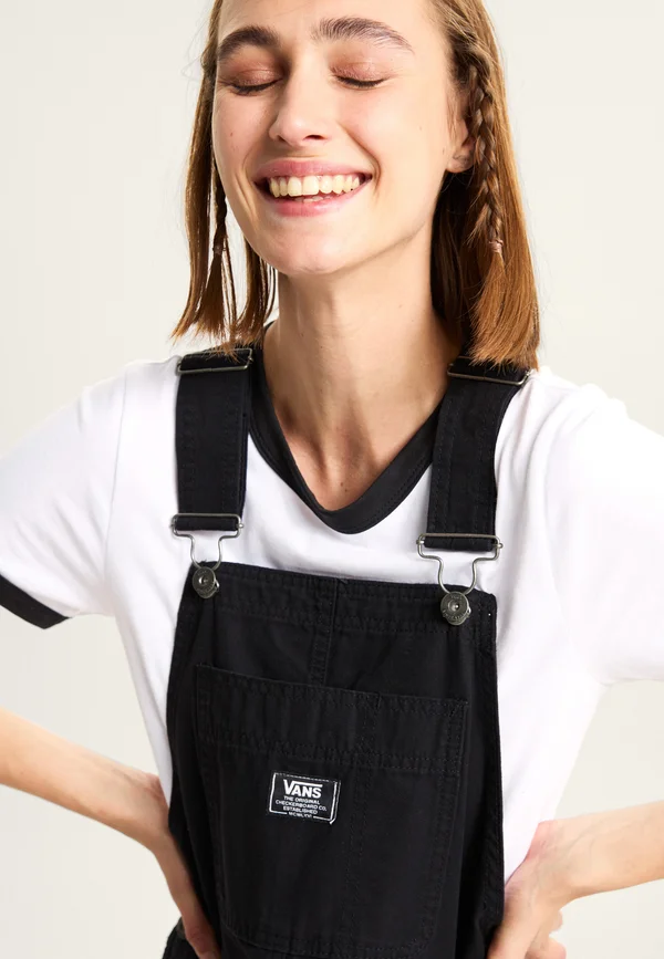 GROUND WORK OVERALL - Latzhose - black