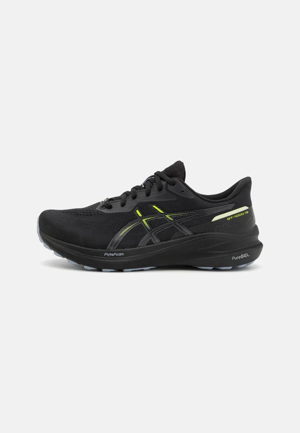 GT-1000 13 GTX - Laufschuh Straße - black/safety yellow