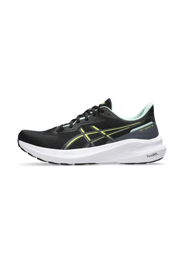 GT-1000 13 - Laufschuh Straße - black safety yellow