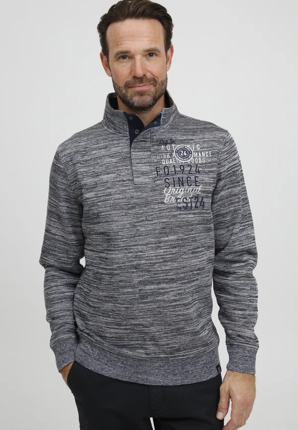GUDMUND - Strickpullover - navy blazer melange