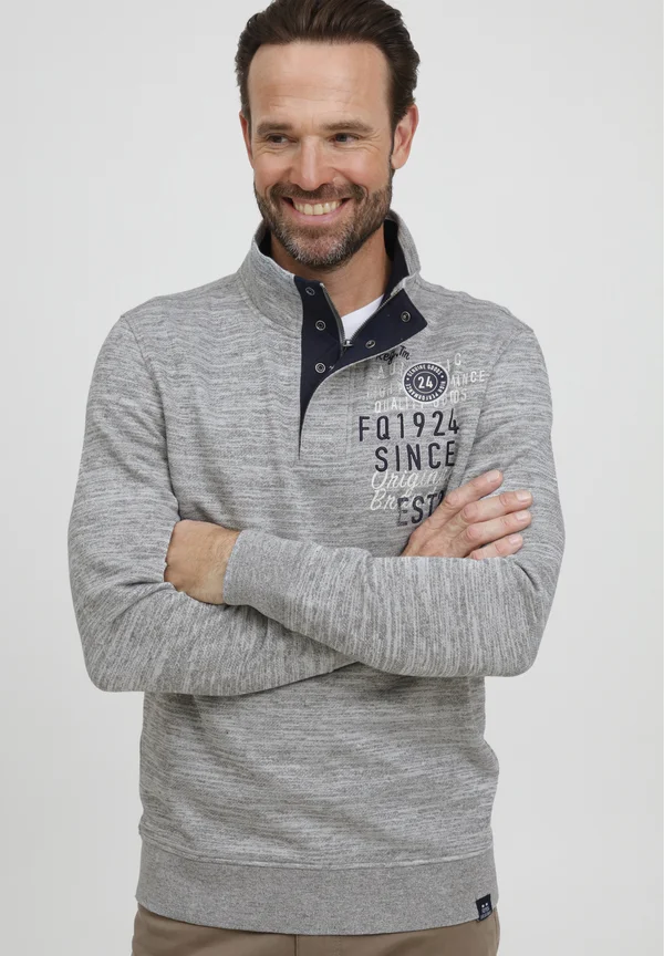 GUDMUND - Strickpullover - pewter mix