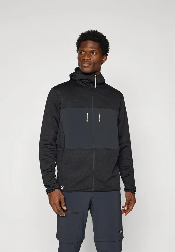 GUIDE HOODY - Sweatjacke - black