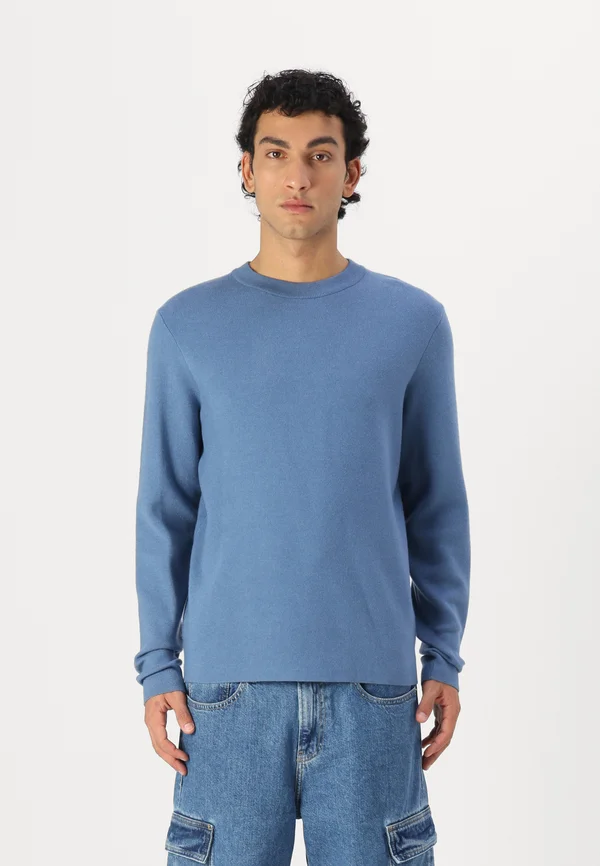 GUNAN CREW NECK - Strickpullover - coronet blue