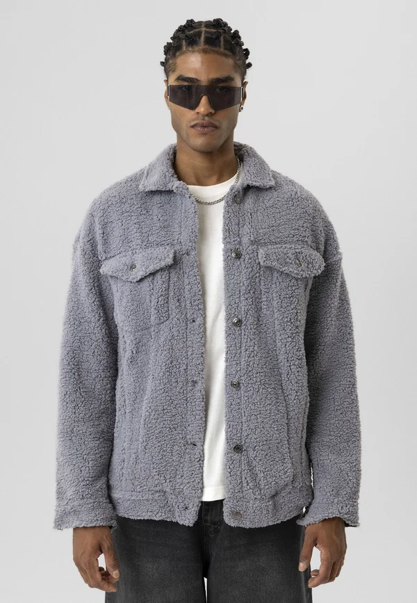 GUSTAVO - Fleecejacke - grey