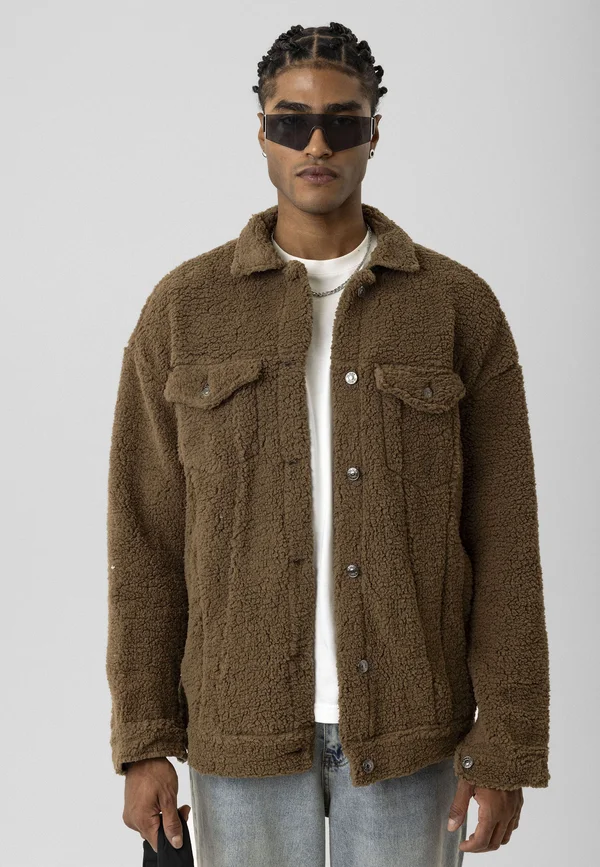 GUSTAVO - Fleecejacke - mink