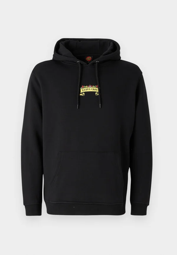 GUZMAN SCROLL FRONT HOOD UNISEX - Kapuzenpullover - black