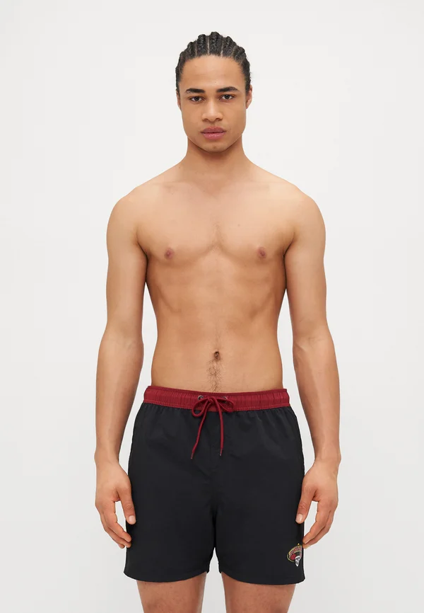 GUZMAN SKULL - Badeshorts - black