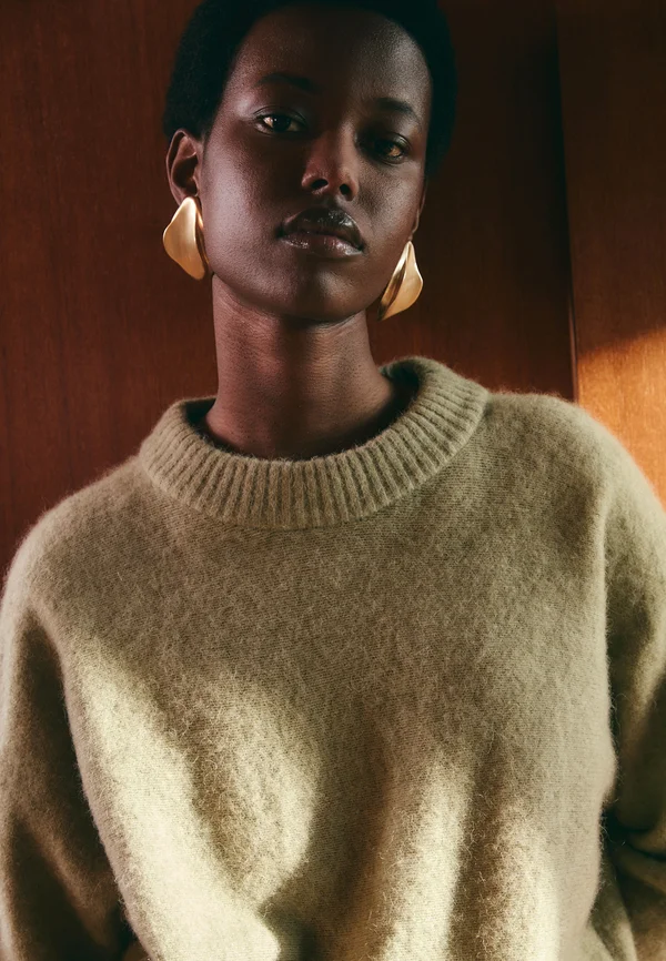 GWYNN - Strickpullover - granite green