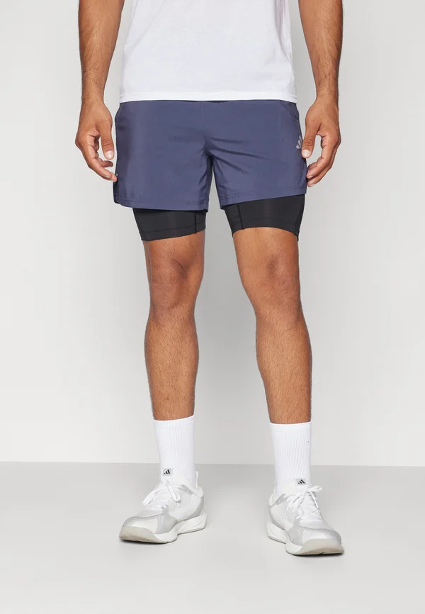 GYM 2-IN-1 - Kurze Sporthose - shadow navy