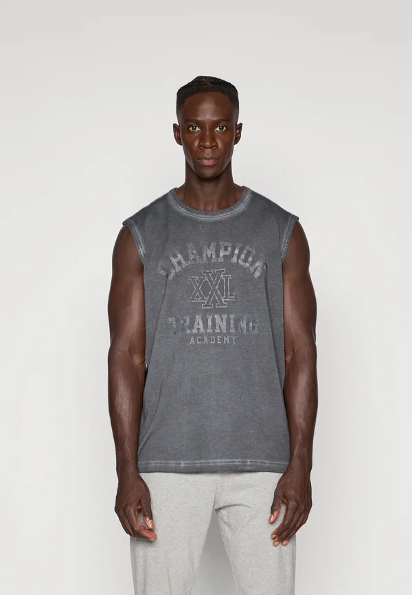 GYM LIFESTYLE TANK GRAPHIC - Top - black