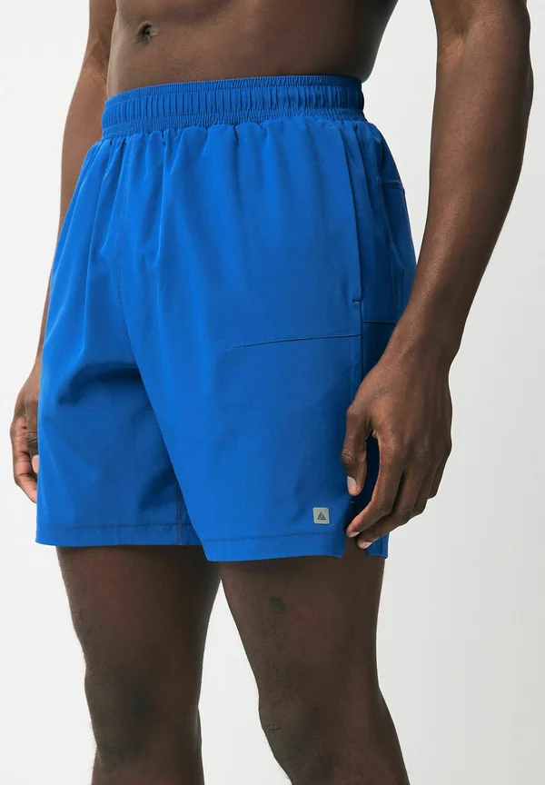 GYM - REGULAR FIT - Kurze Sporthose - blue