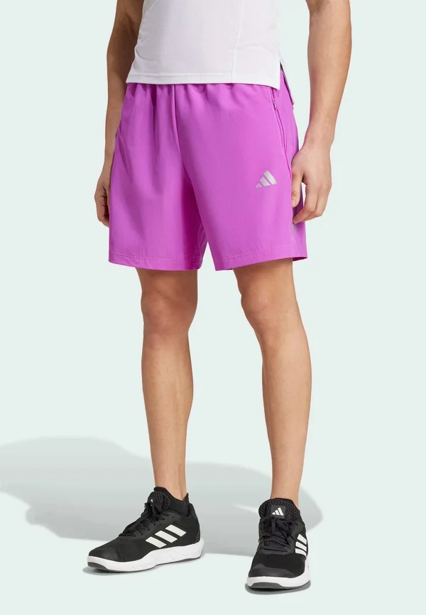 GYM STRIPES - Kurze Sporthose - purple burst