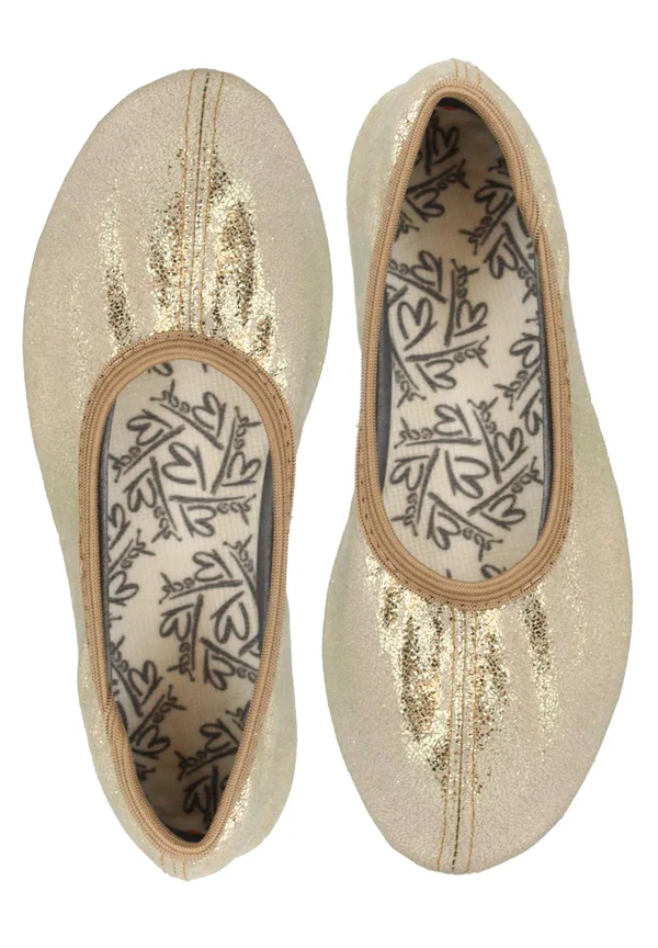 GYMNASTIK BASIC - Klassischer Ballerina - gold