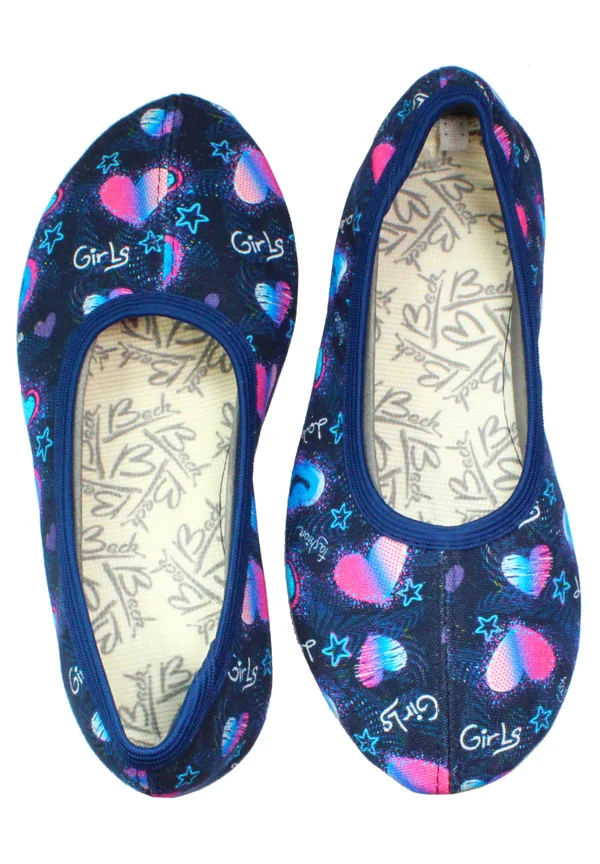 GYMNASTIK GIRLS - Hausschuh - dunkelblau