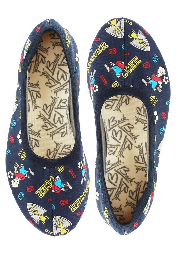 GYMNASTIK SOCCER - Hausschuh - dunkelblau