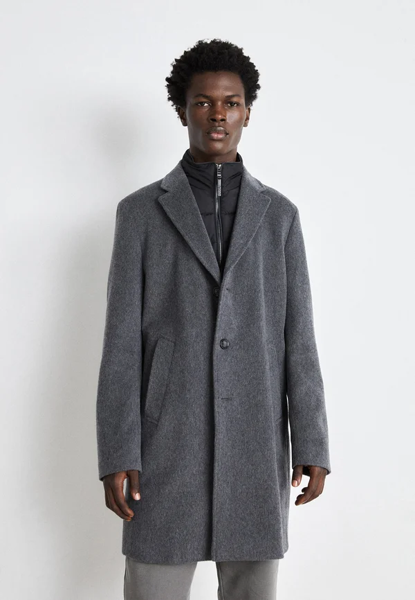 H-HYDE - Klassischer Mantel - medium grey
