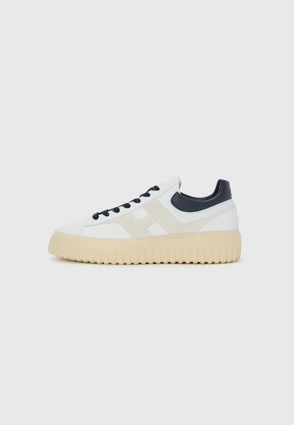 H STRIPES - Sneaker low - bianco/blu