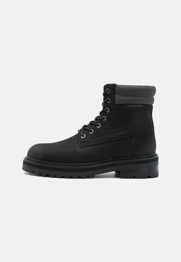 H400 HIKER HIGH - Schnürstiefelette - black/dark grey