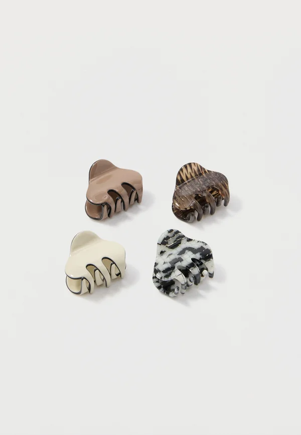 Haar-Styling-Accessoires - beige/khaki/blackwhite/brown