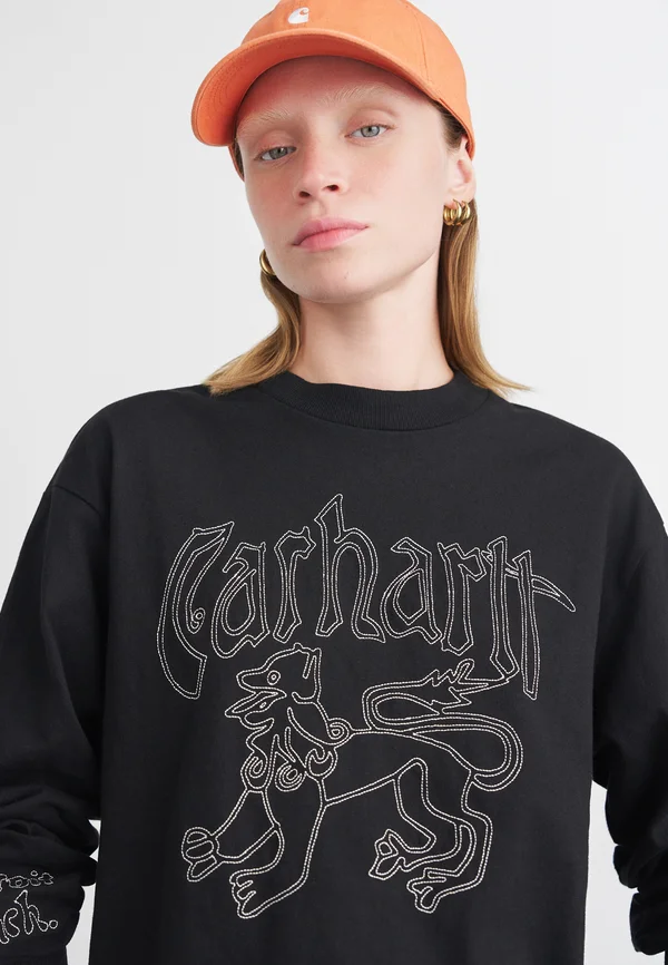 HACKWORK - Langarmshirt - black/salt