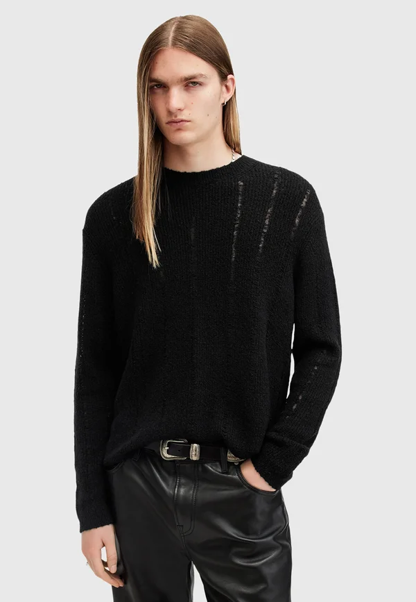 HADES CREW - Strickpullover - black