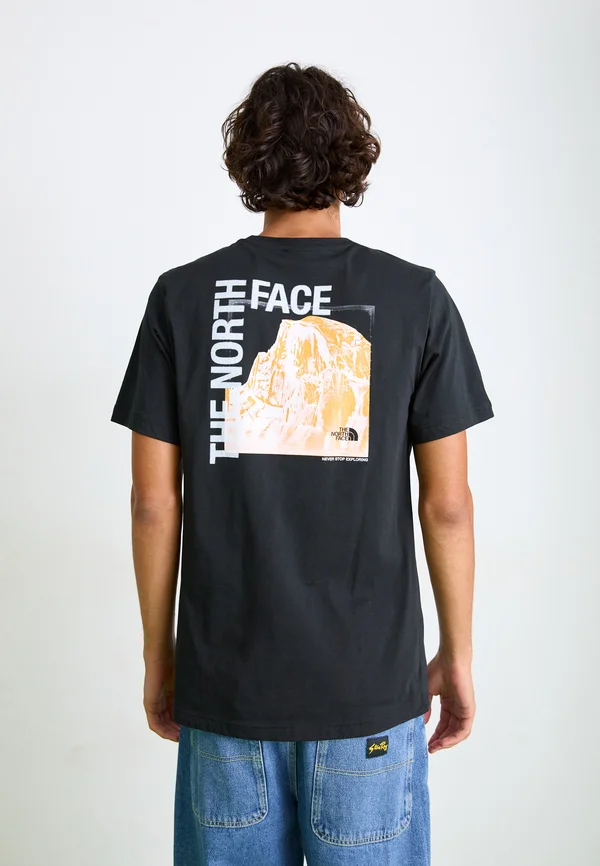 HALF DOME TEE - T-Shirt print - black
