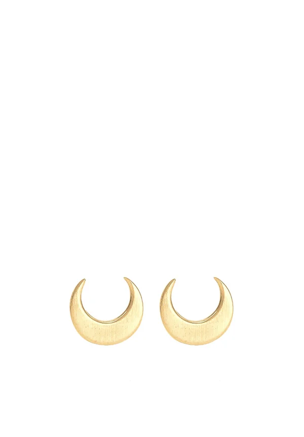HALF MOON - Ohrringe - gold-coloured
